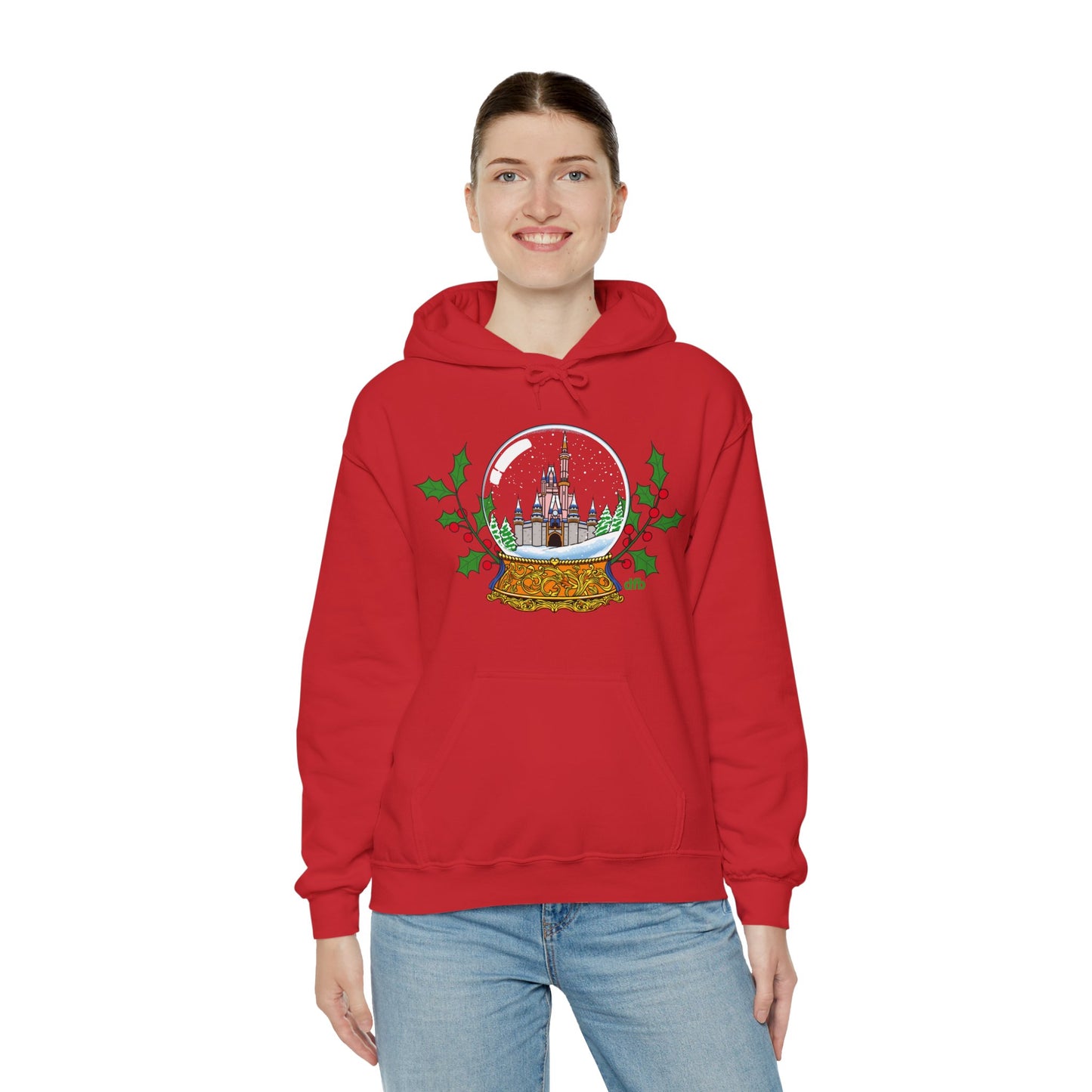 Magic Kingdom Snowglobes -  Adult Hoodie Sweatshirt