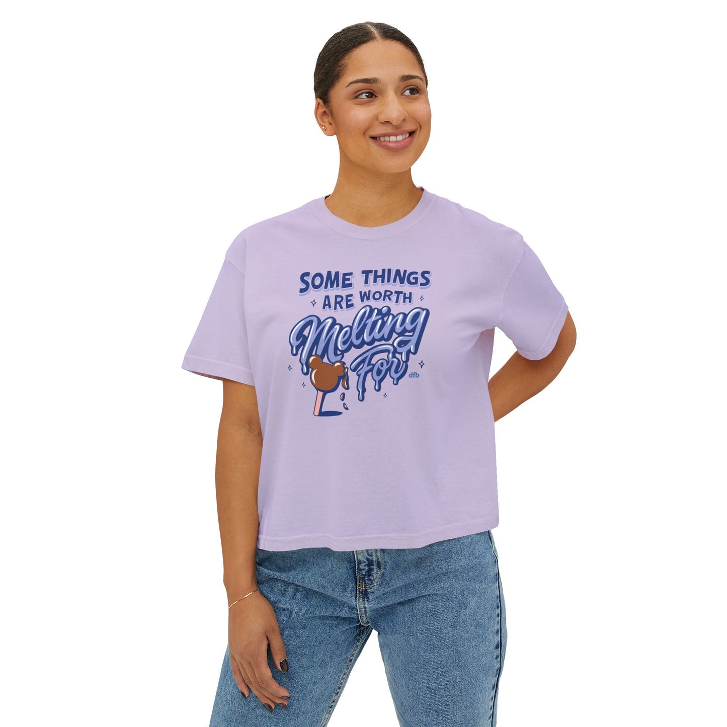 Some Things Are Worth Melting For - Women's Boxy Tee