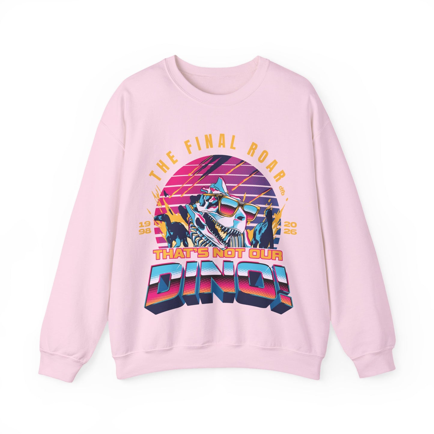 The Final Roar- DINOSAUR - Adult Crewneck Sweatshirt