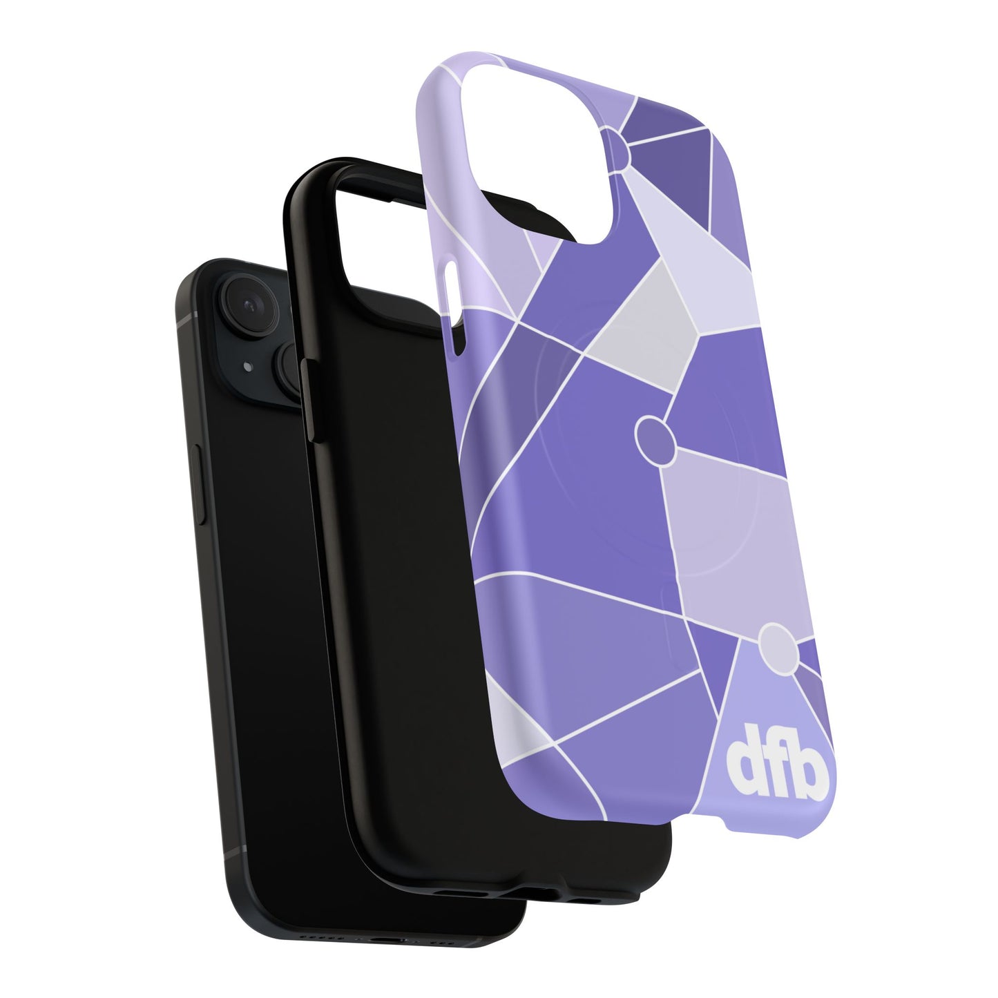 Tomorrowland Purple Wall - Tough Magnetic iPhone Case