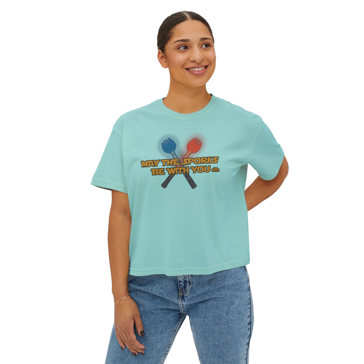 May the Sporks Be With You  - Women's Boxy Tee