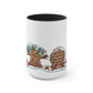 Gingerbread Park Icons - Accent Mugs