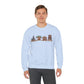 Gingerbread Park Icons - Adult Crewneck Sweatshirt