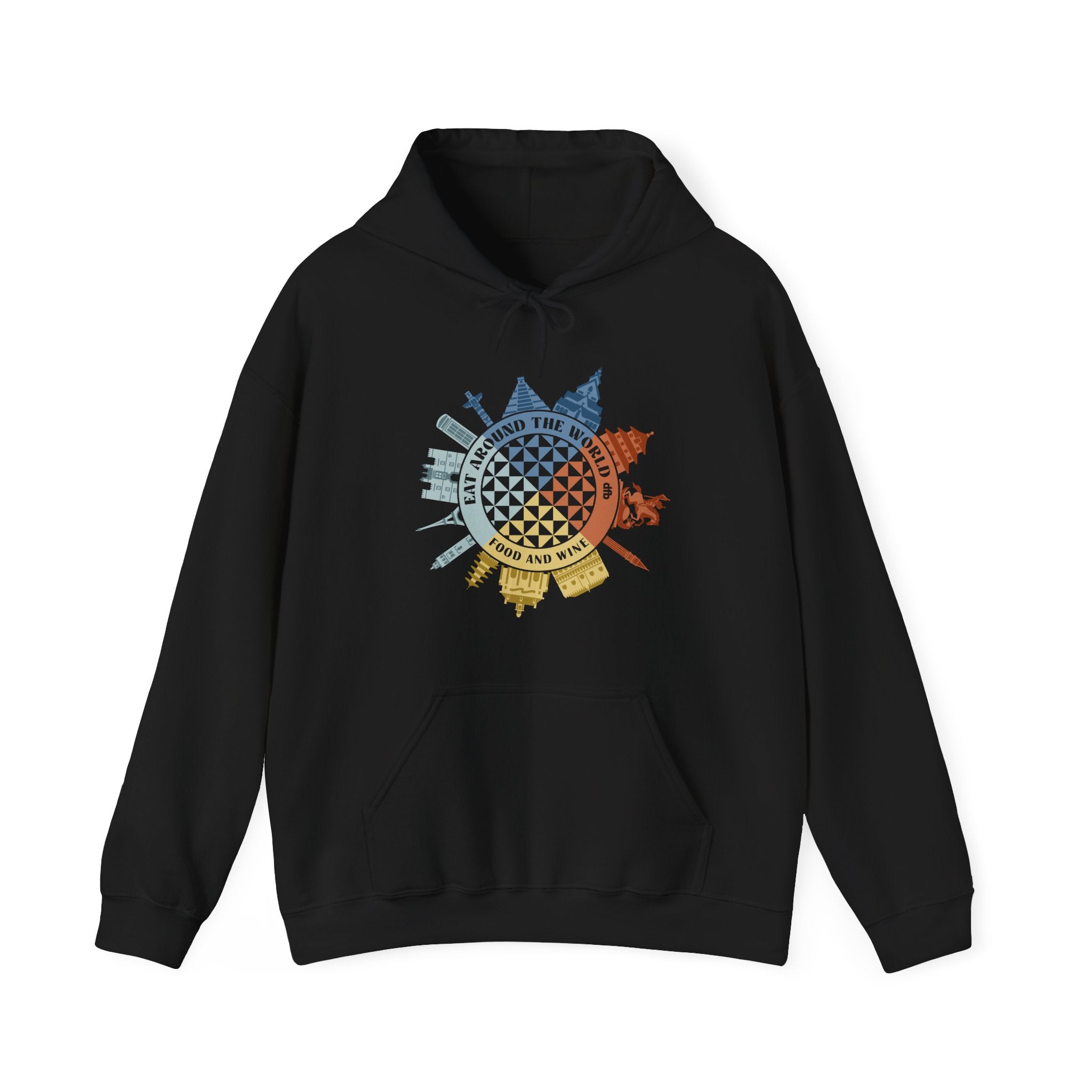 Food & Wine Compass - Adult Hoodie Sweatshirt – DFB Store