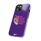 Cheshire Cat Quote - I'm Not Really Crazy Apple Phone Case
