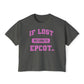 If Lost, Return to the Parks - Women's Boxy Tee
