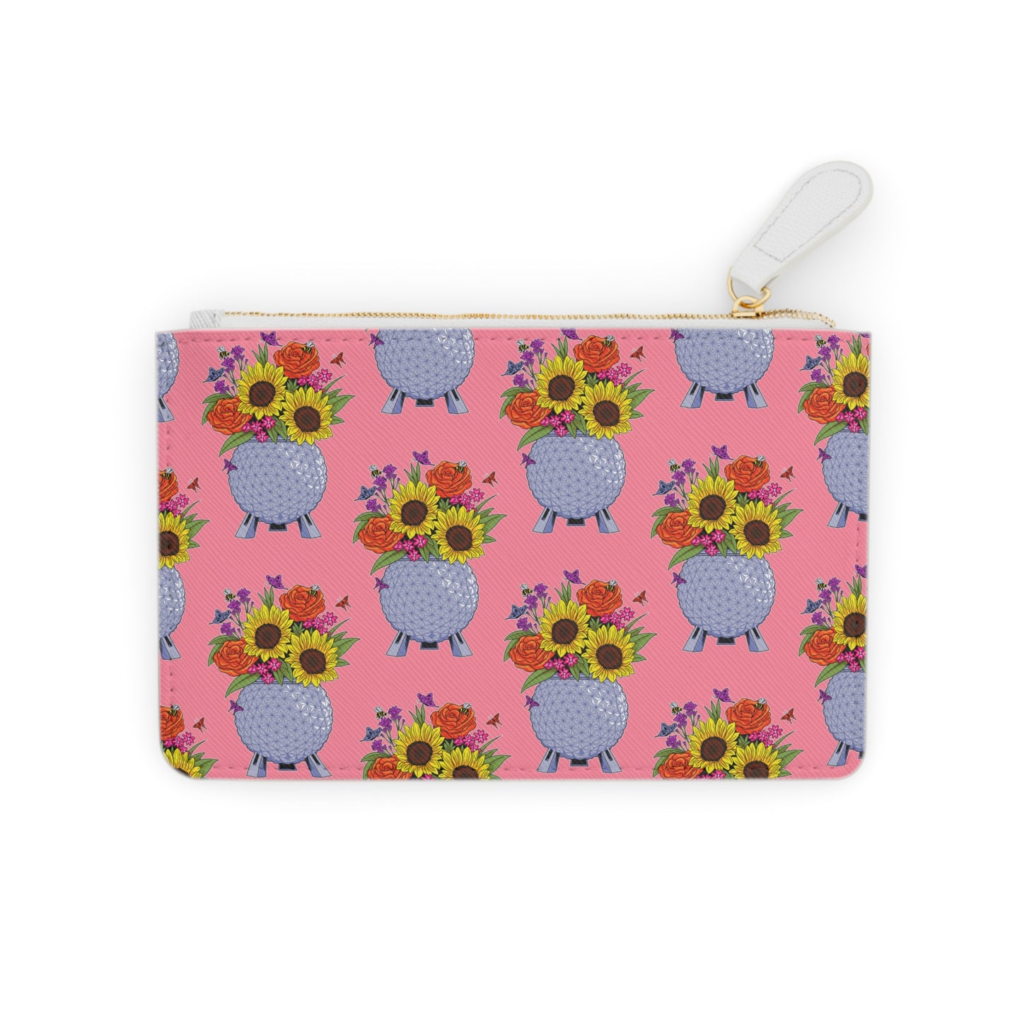 Flower & Garden Festival, EPCOT Spaceship Earth & Florals - Mini Clutch Bag