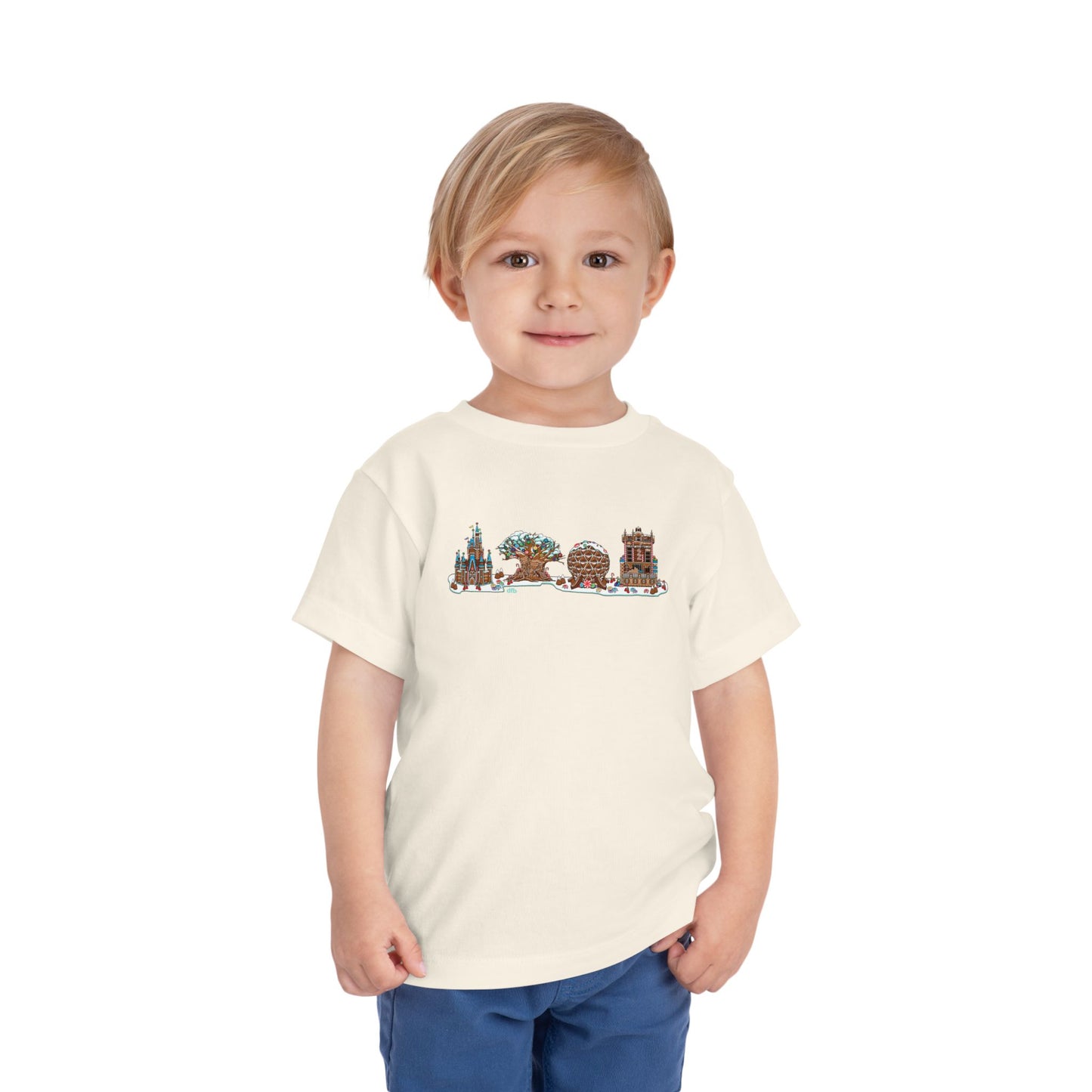 Gingerbread Park Icons - Toddler T-shirt