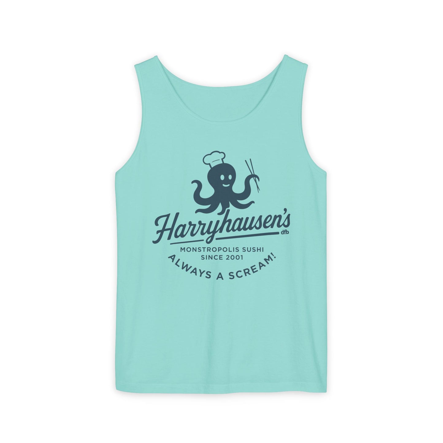 Harryhausen's - Unisex Garment-Dyed Tank Top