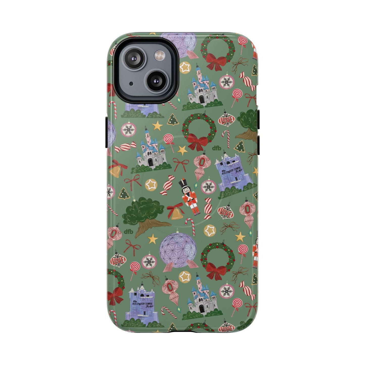 Park Icons Vintage Ornaments - Tough Magnetic iPhone Case