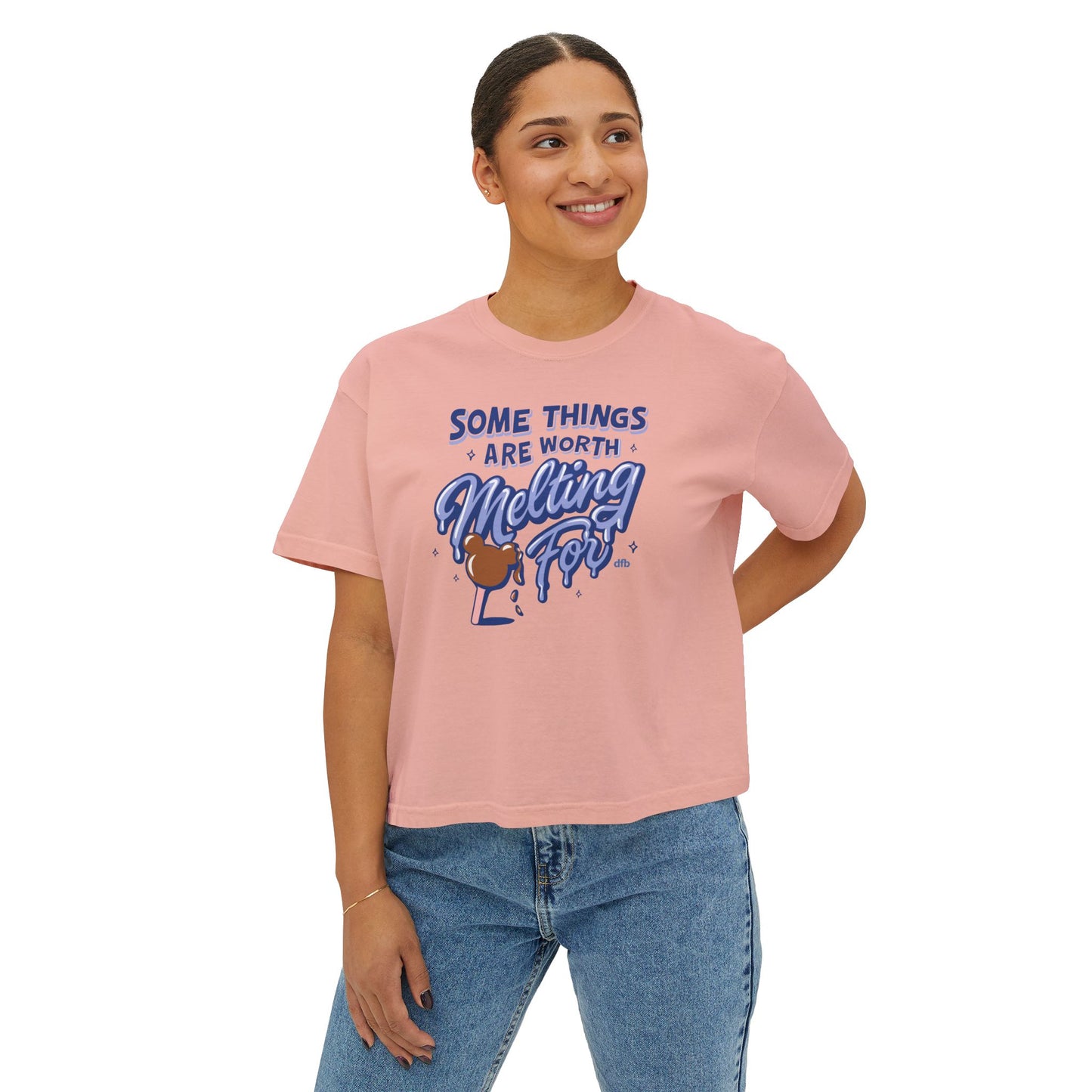 Some Things Are Worth Melting For - Women's Boxy Tee