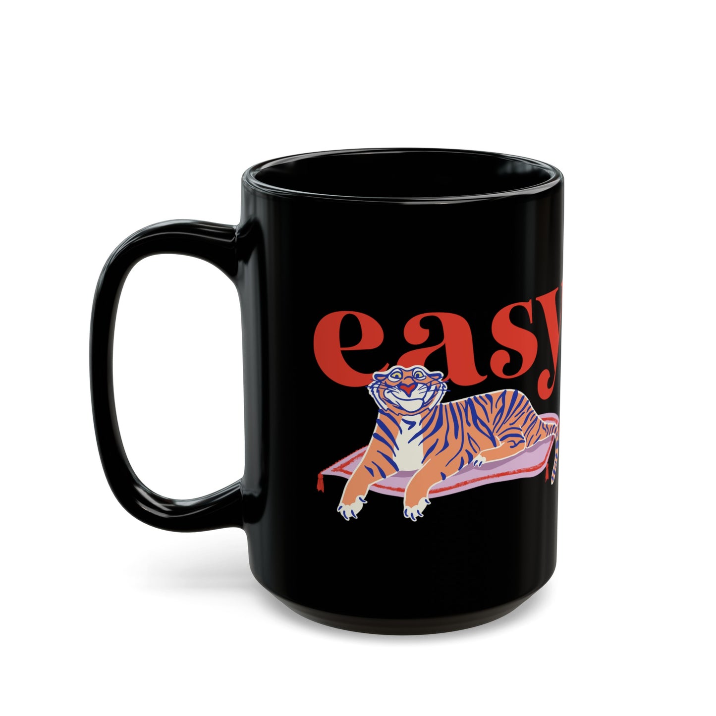 Easy Tiger - Rajah - Black Mug