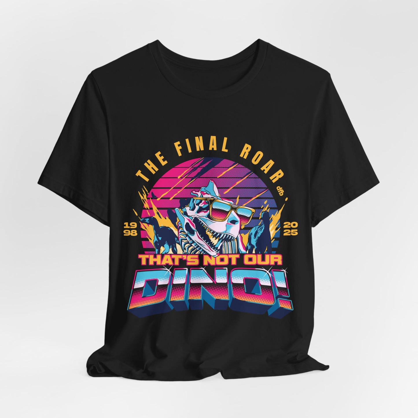 The Final Roar- DINOSAUR - Adult Tee Shirt