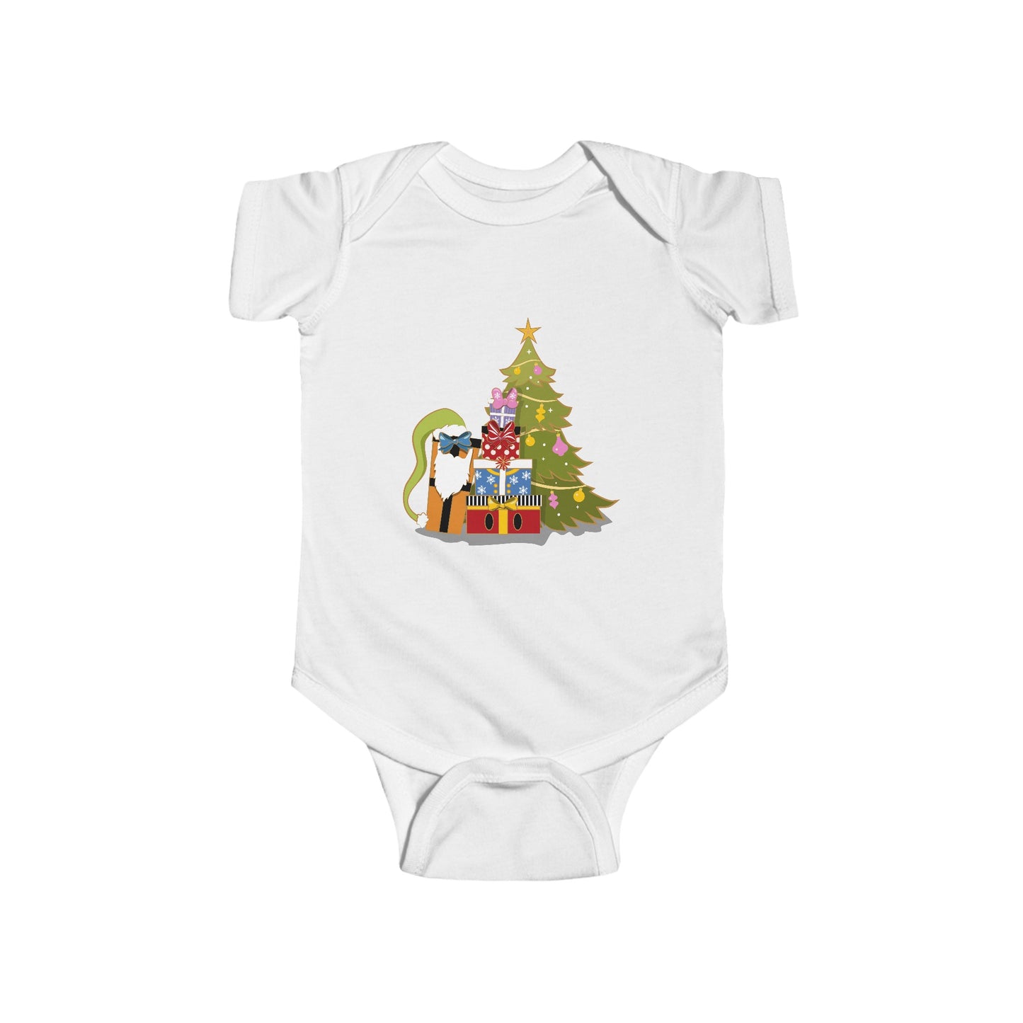 Fab 5 as Christmas Presents - Baby Onesie