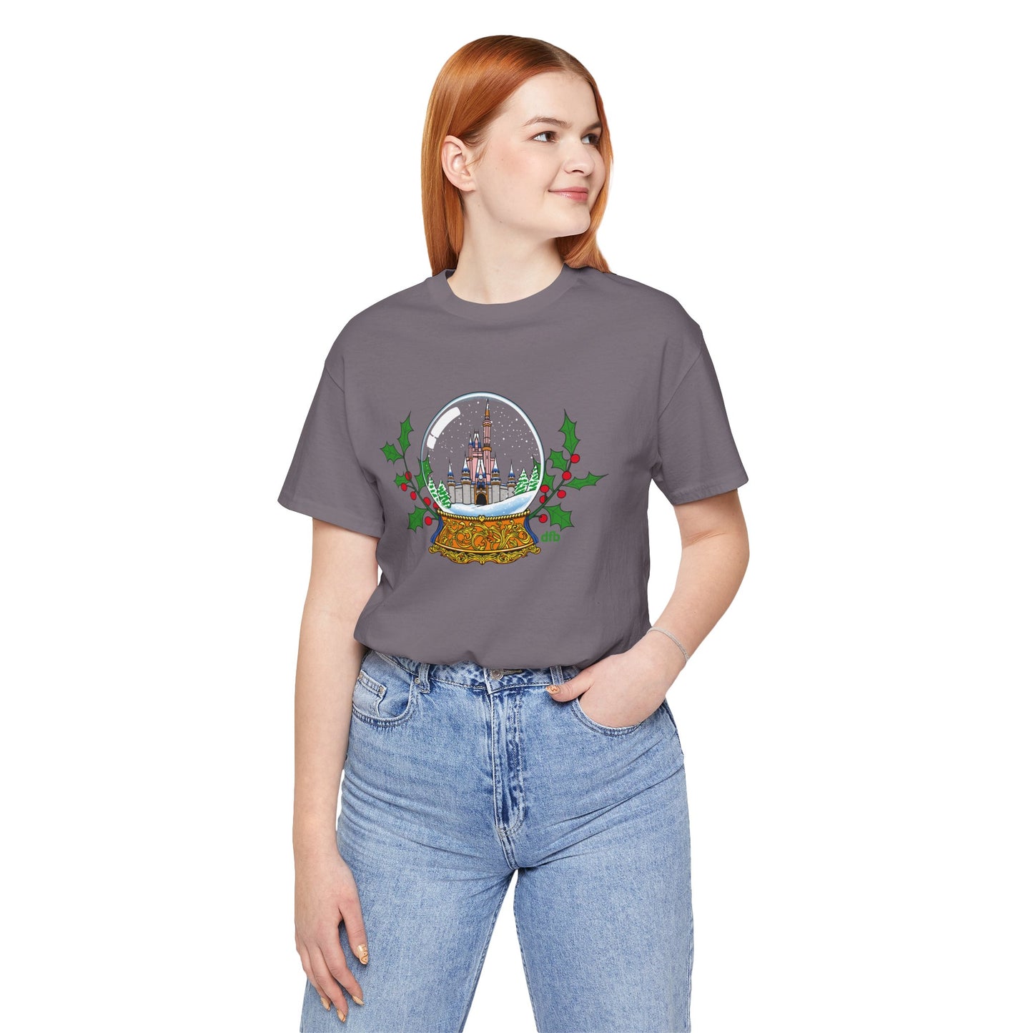 Magic Kingdom Snowglobes - Adult Tee Shirt