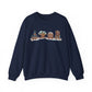 Gingerbread Park Icons - Adult Crewneck Sweatshirt