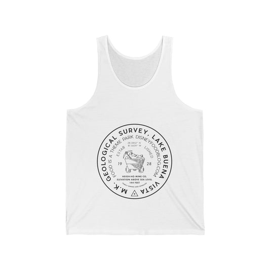 MK Geological Survey Unisex Tank Top