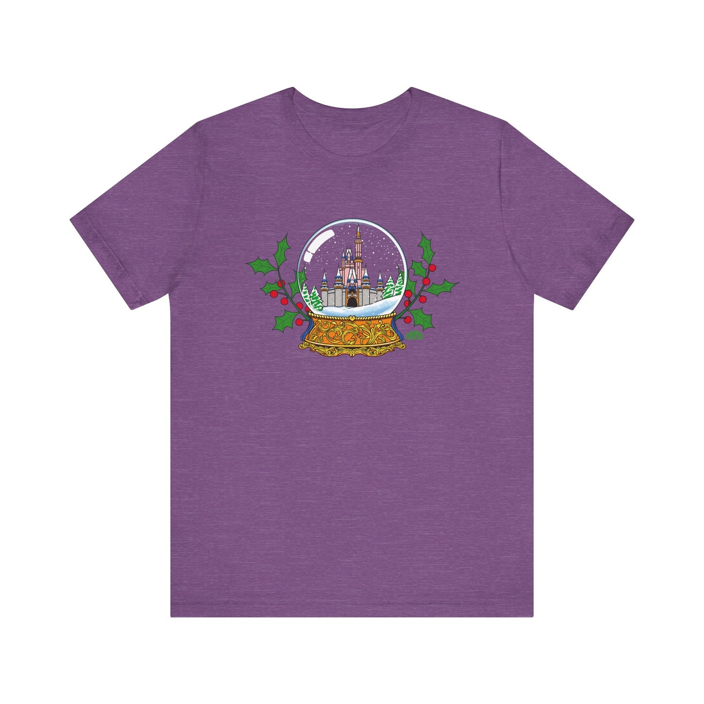 Magic Kingdom Snowglobes - Adult Tee Shirt