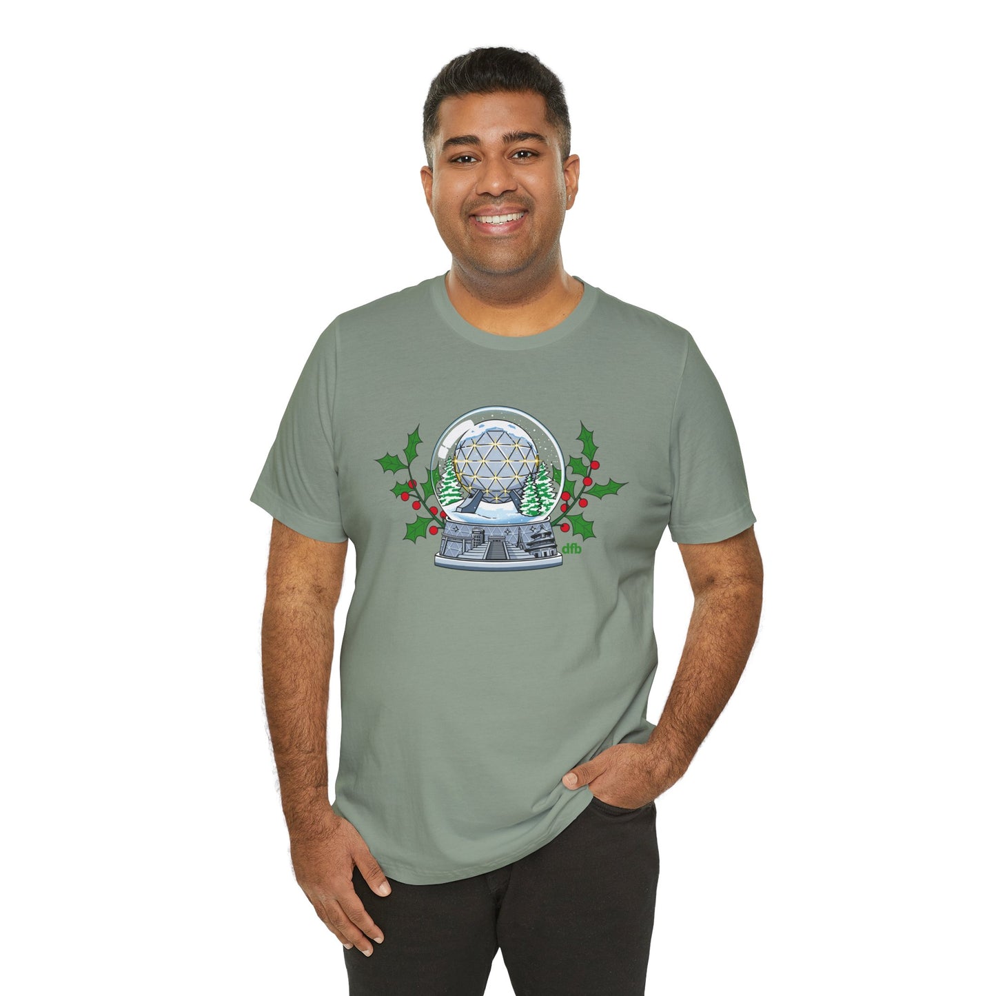 EPCOT Snowglobes - Adult Tee Shirt