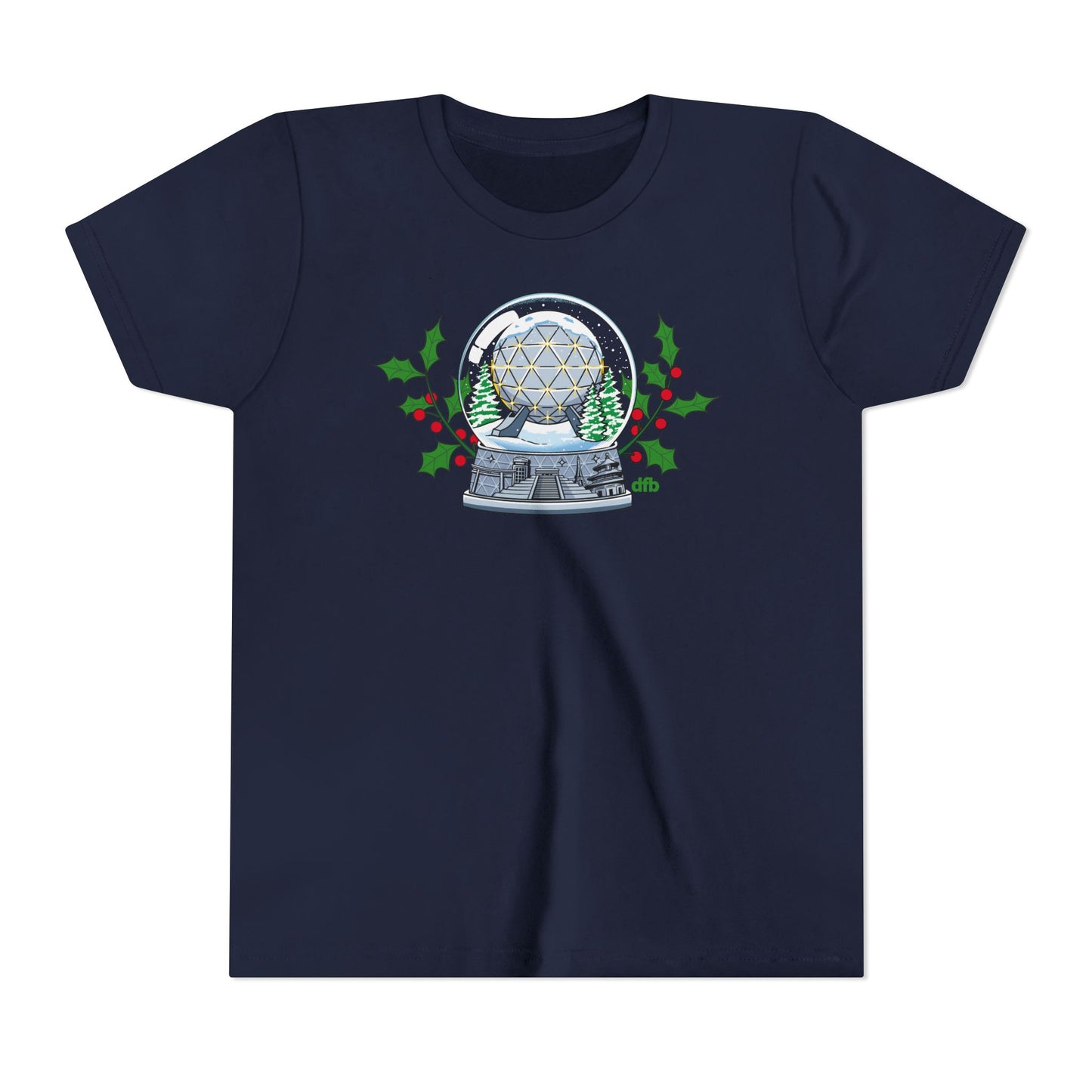EPCOT Snowglobes -  Kid's Short Sleeve Tee Shirt