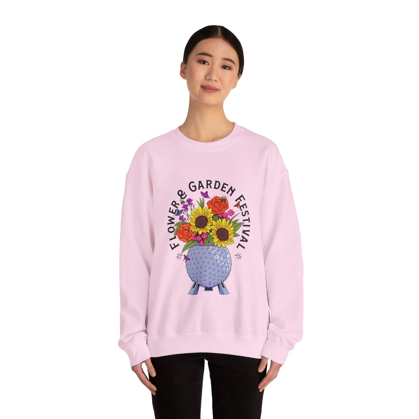 Flower & Garden Festival - Adult Crewneck Sweatshirt