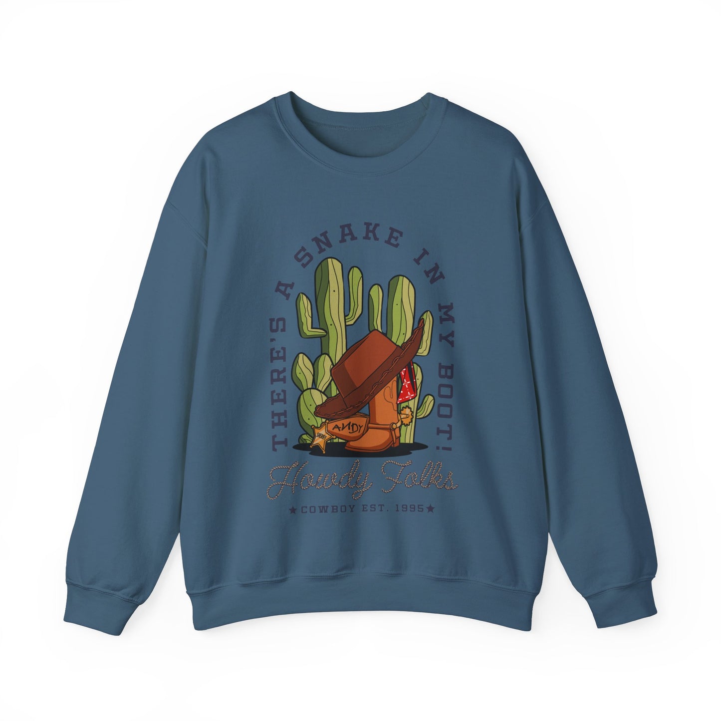 Howdy Folks - Adult Crewneck Sweatshirt