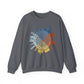 Food & Wine Compass - Adult Crewneck Sweatshirt