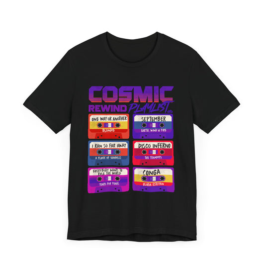 LIMITED EDITION Cosmic Rewind Mixtapes - Adult Tee Shirt