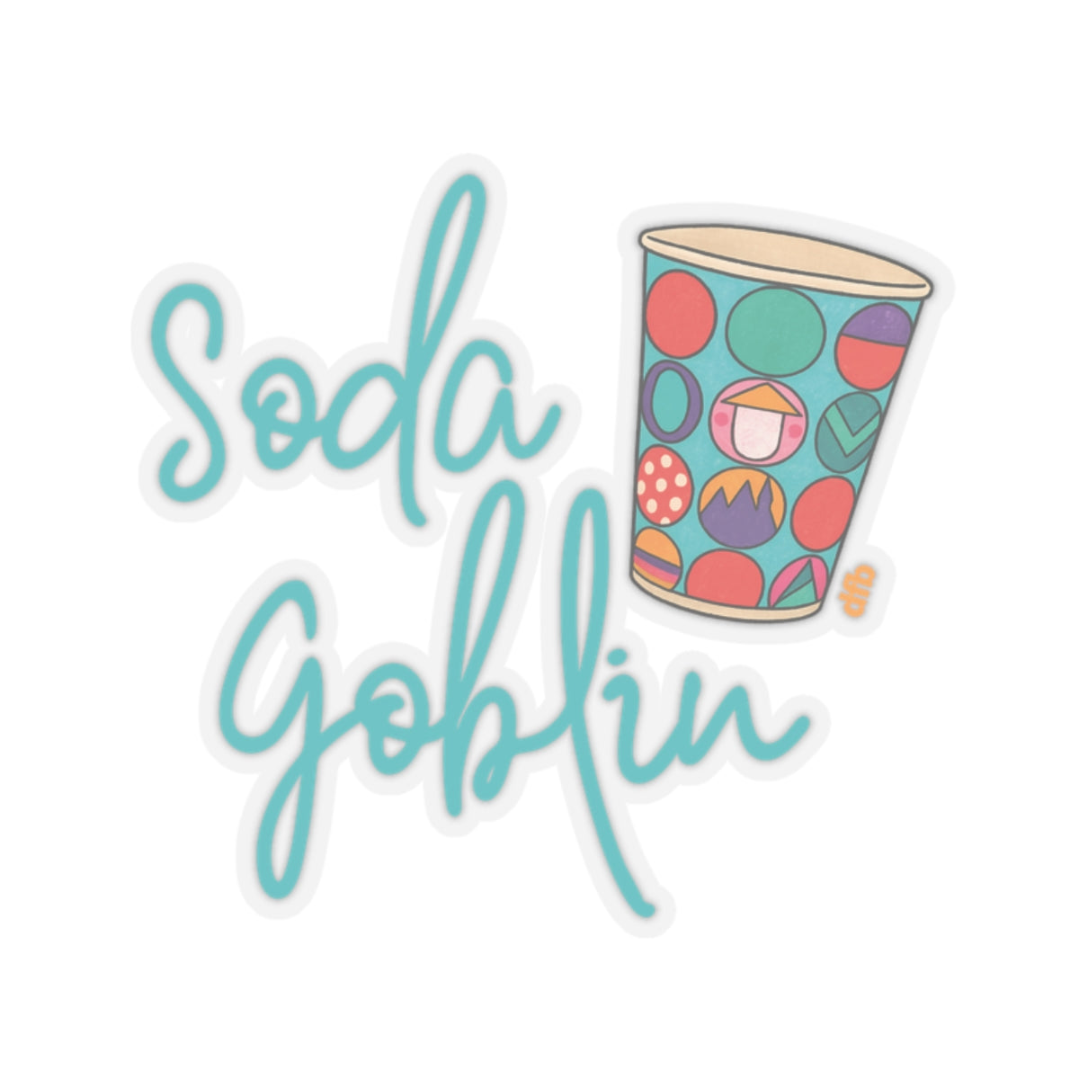 Soda Goblin  - Kiss-Cut Stickers