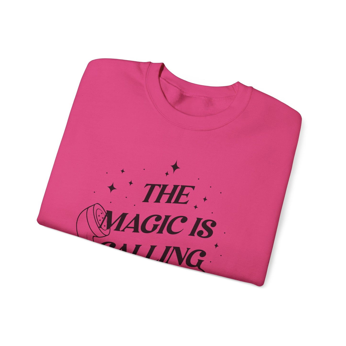 Magic is Calling Double Sided - Adult Crewneck Sweatshirt