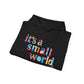 it's a small world -  Adult Hoodie Sweatshirt