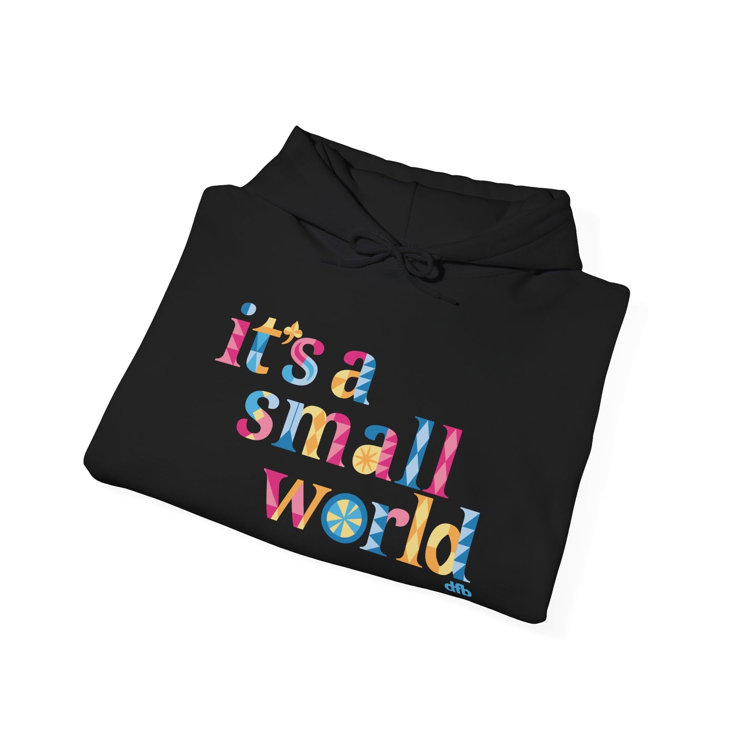it's a small world -  Adult Hoodie Sweatshirt