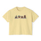 Gingerbread Park Icons - Women's Boxy Tee