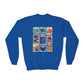 Hollywood Studios Vintage Stamps - Youth Crewneck Sweatshirt