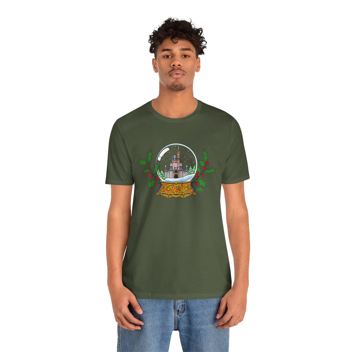 Magic Kingdom Snowglobes - Adult Tee Shirt