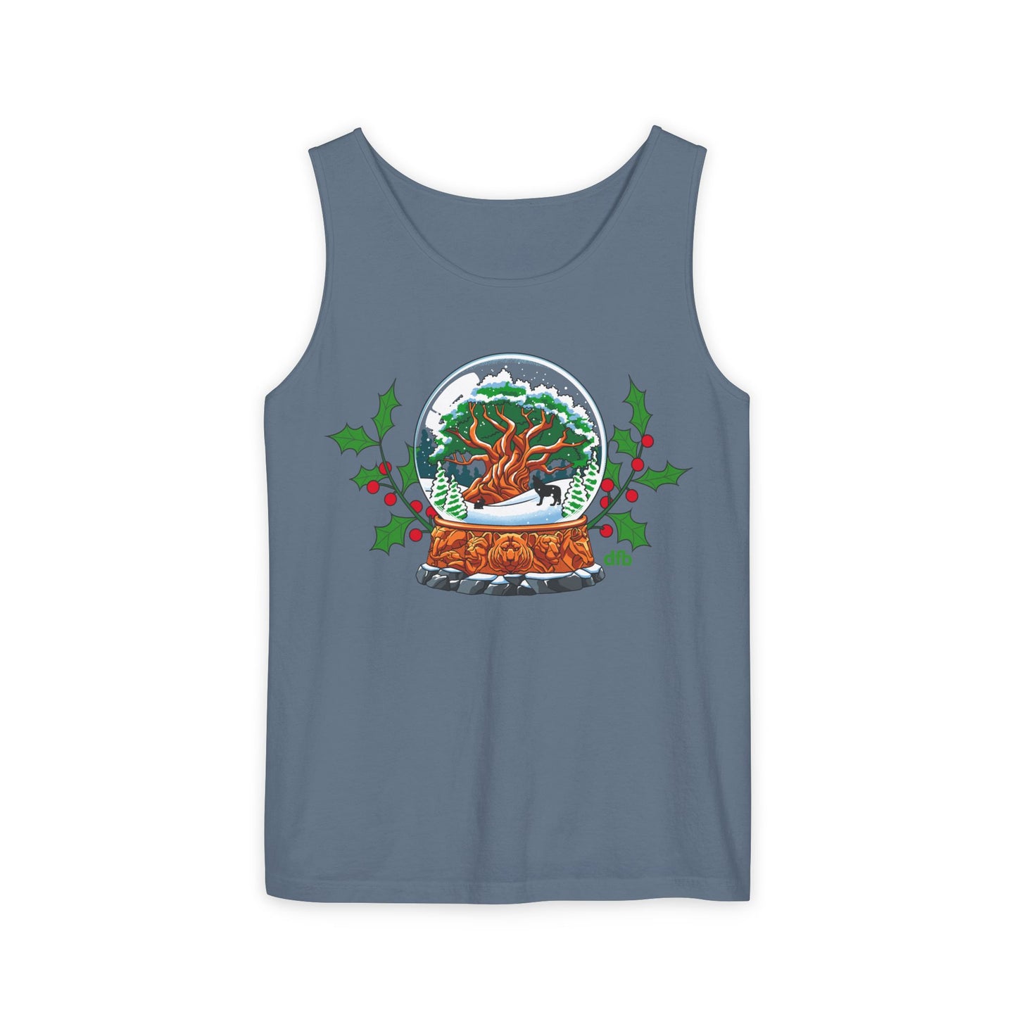 Animal Kingdom Snowglobes - Unisex Garment-Dyed Tank Top