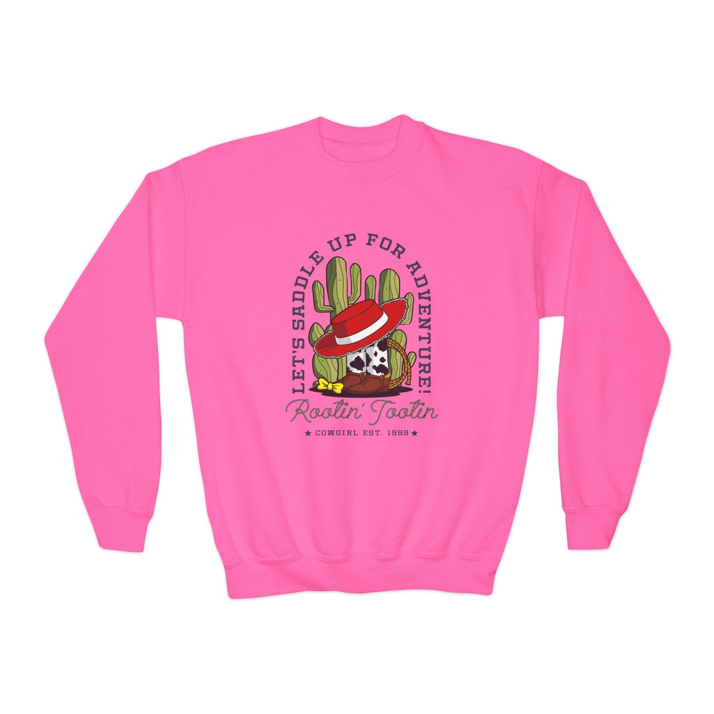 Rootin Tootin - Youth Crewneck Sweatshirt