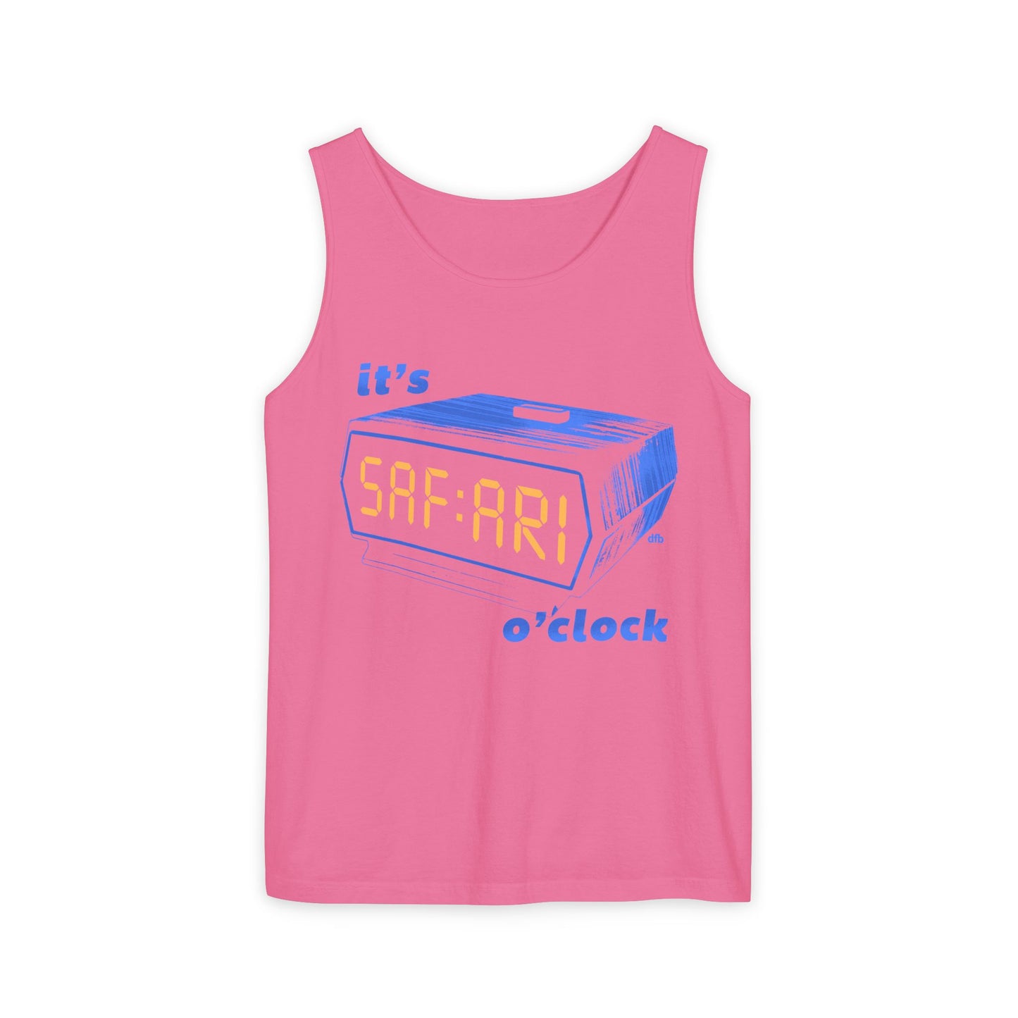 It's Park O' Clock - Unisex Garment-Dyed Tank Top