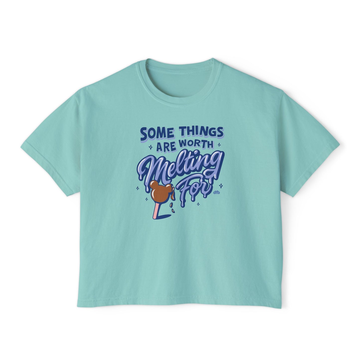 Some Things Are Worth Melting For - Women's Boxy Tee