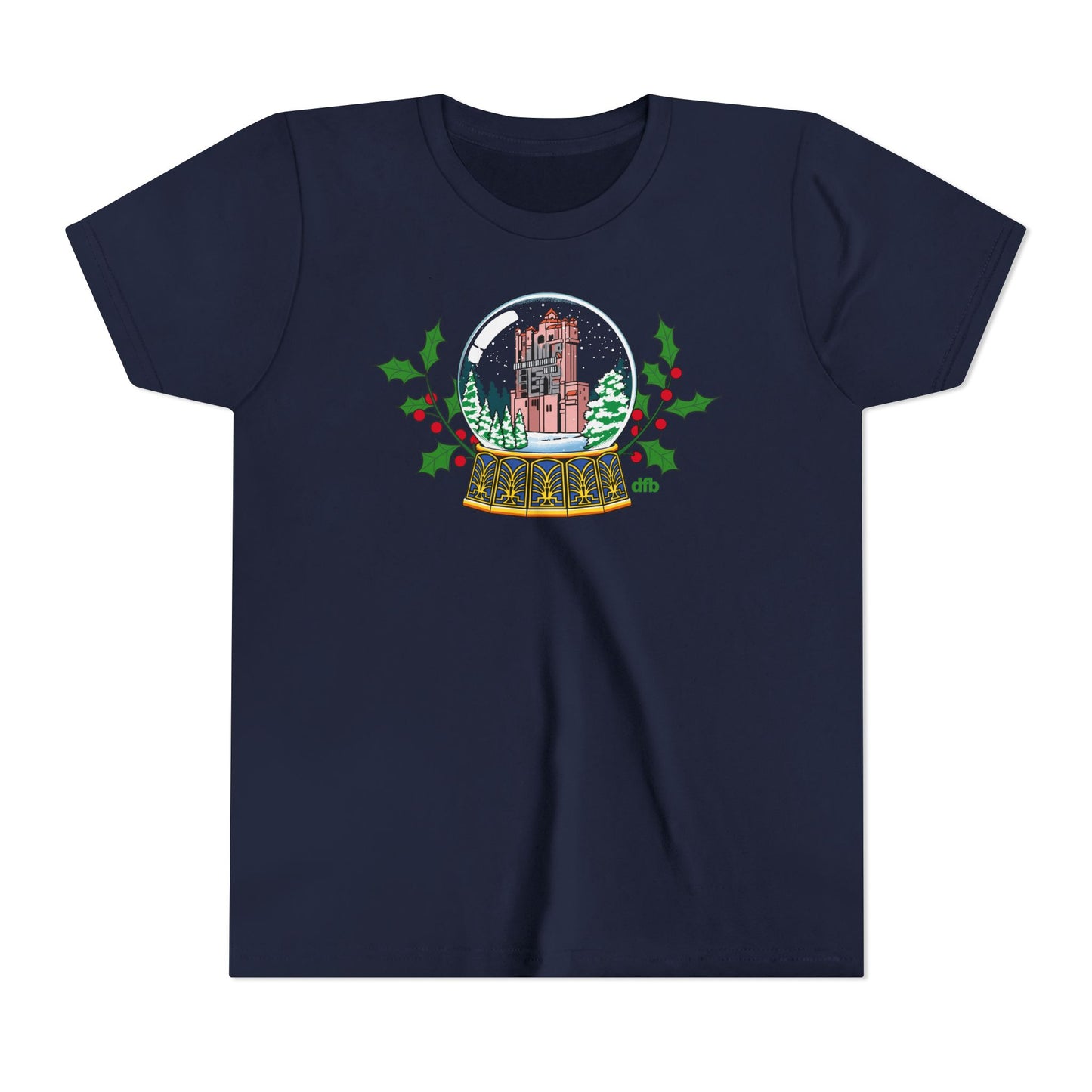 Hollywood Studios Snowglobes -  Kid's Short Sleeve Tee Shirt