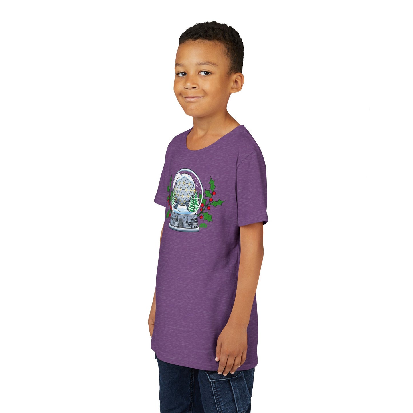 EPCOT Snowglobes -  Kid's Short Sleeve Tee Shirt