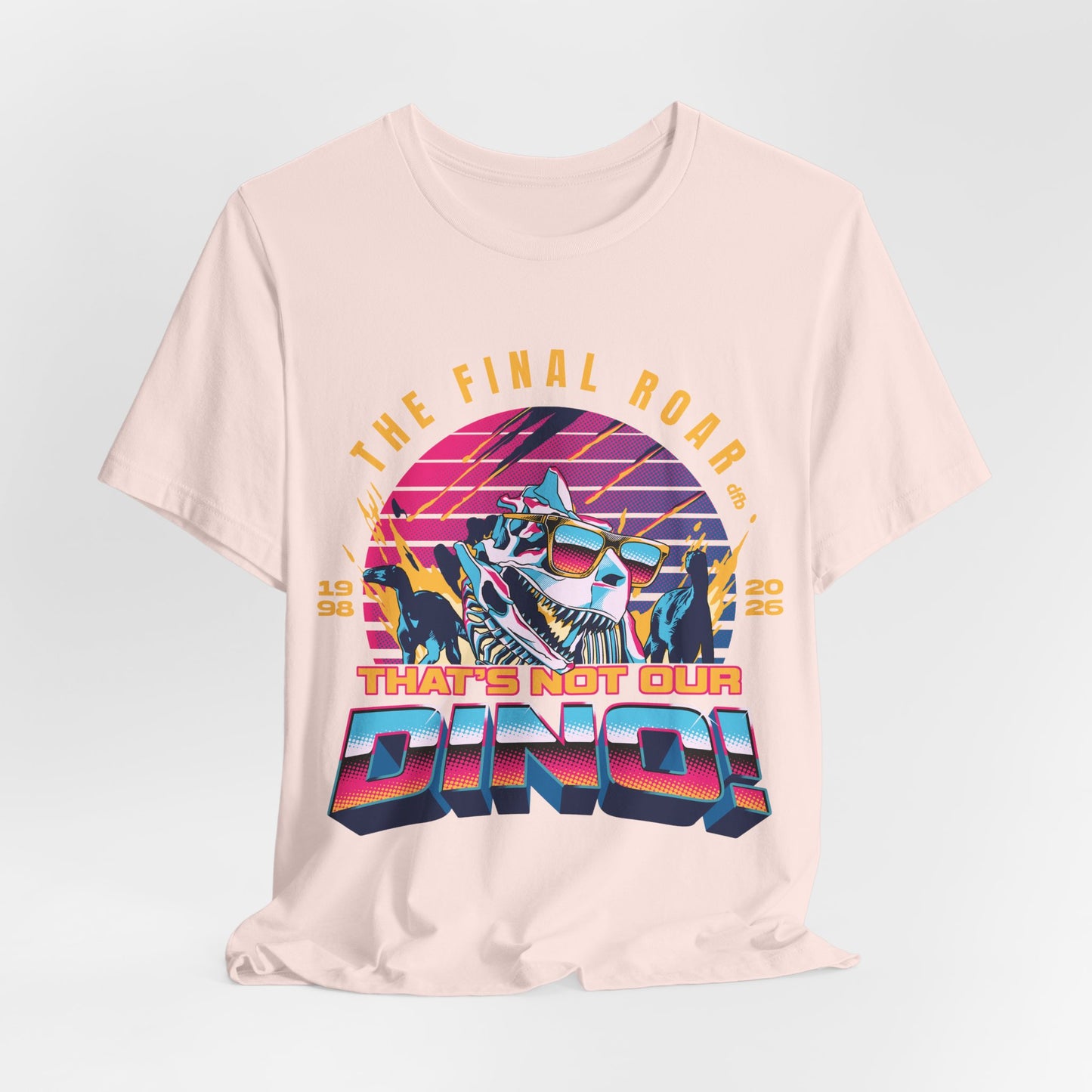 The Final Roar- DINOSAUR - Adult Tee Shirt