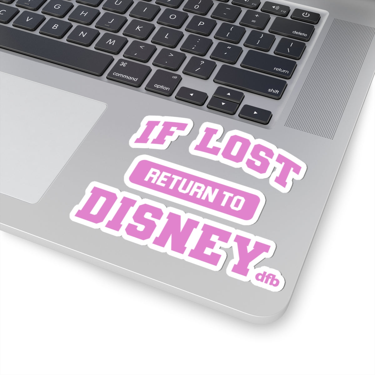 If Lost, Return to the Parks (Pink)  - Kiss-Cut Stickers