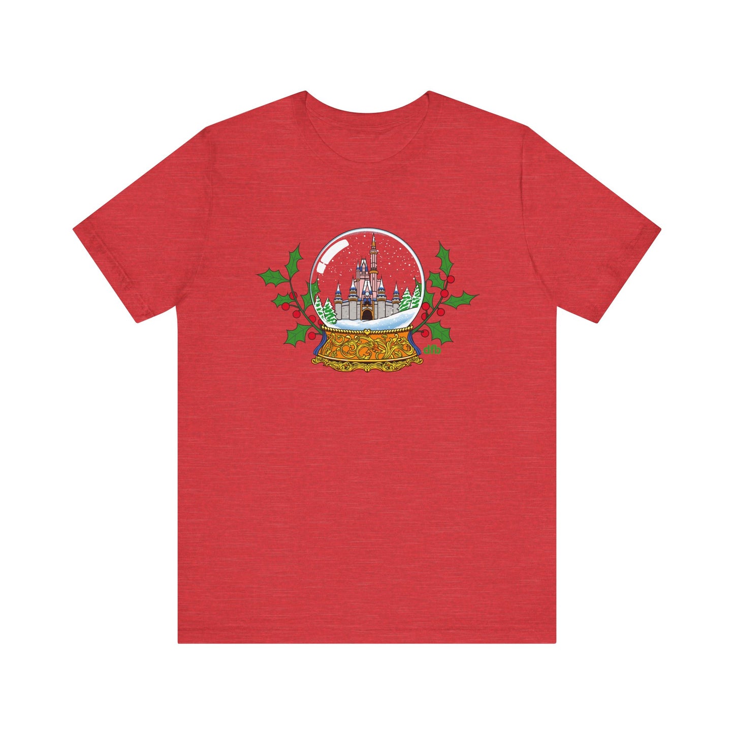 Magic Kingdom Snowglobes - Adult Tee Shirt