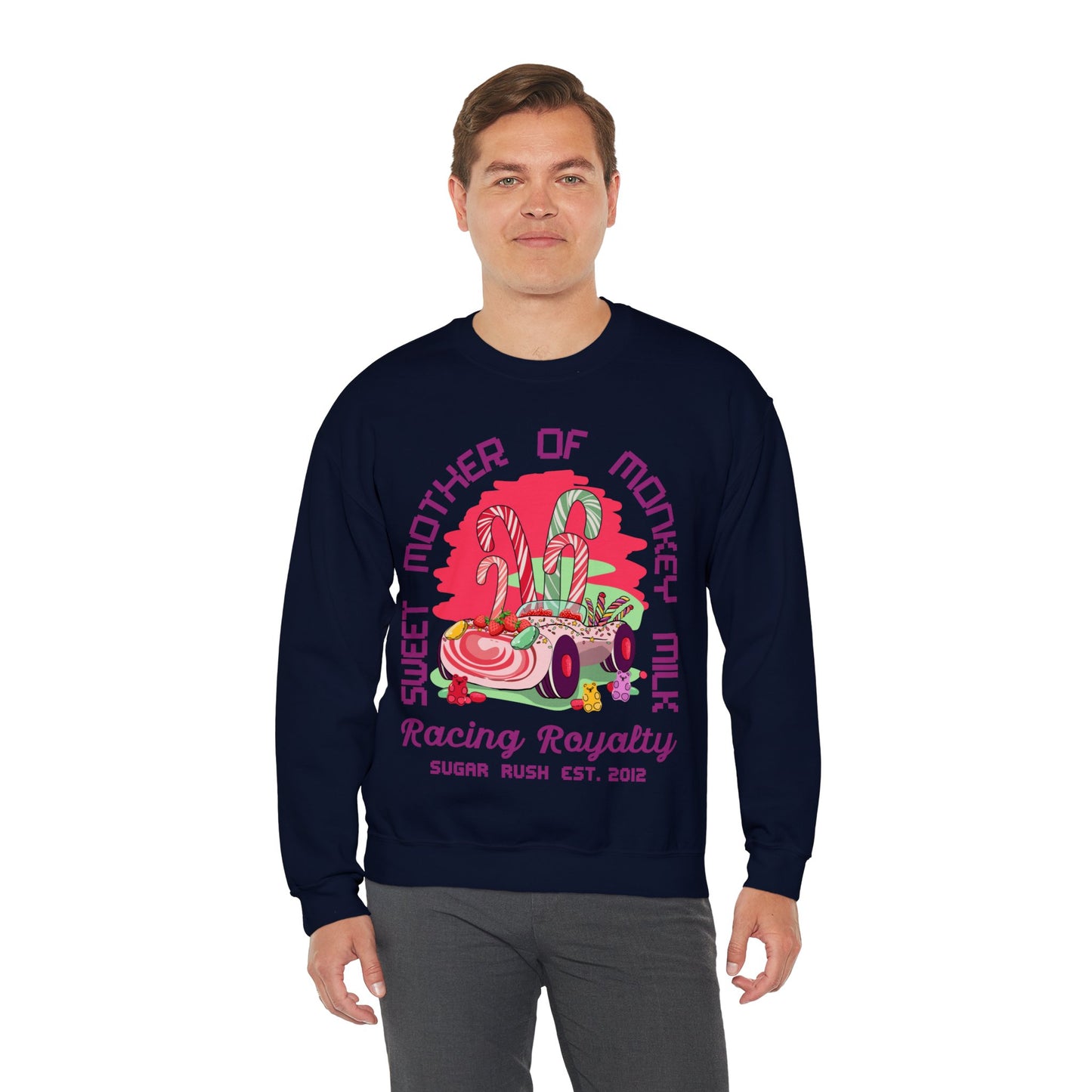 Vanellope von Schweetz - Racing Royalty - Adult Crewneck Sweatshirt