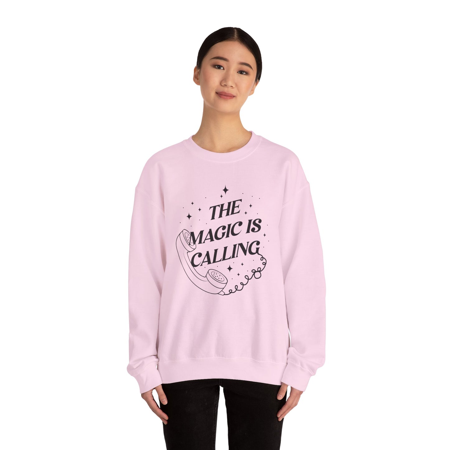 Magic is Calling Double Sided - Adult Crewneck Sweatshirt