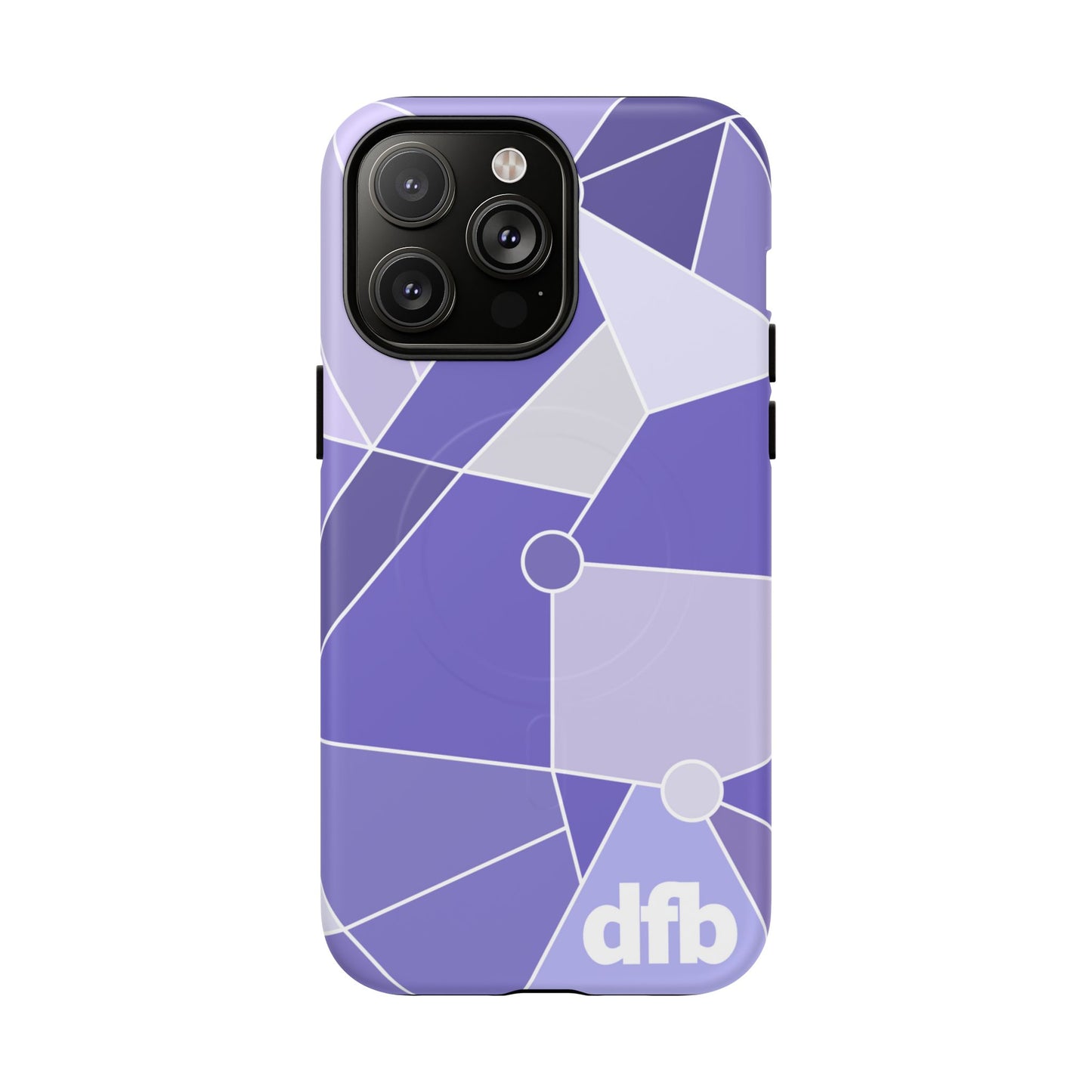 Tomorrowland Purple Wall - Tough Magnetic iPhone Case