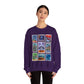 EPCOT Vintage Stamps - Adult Crewneck Sweatshirt