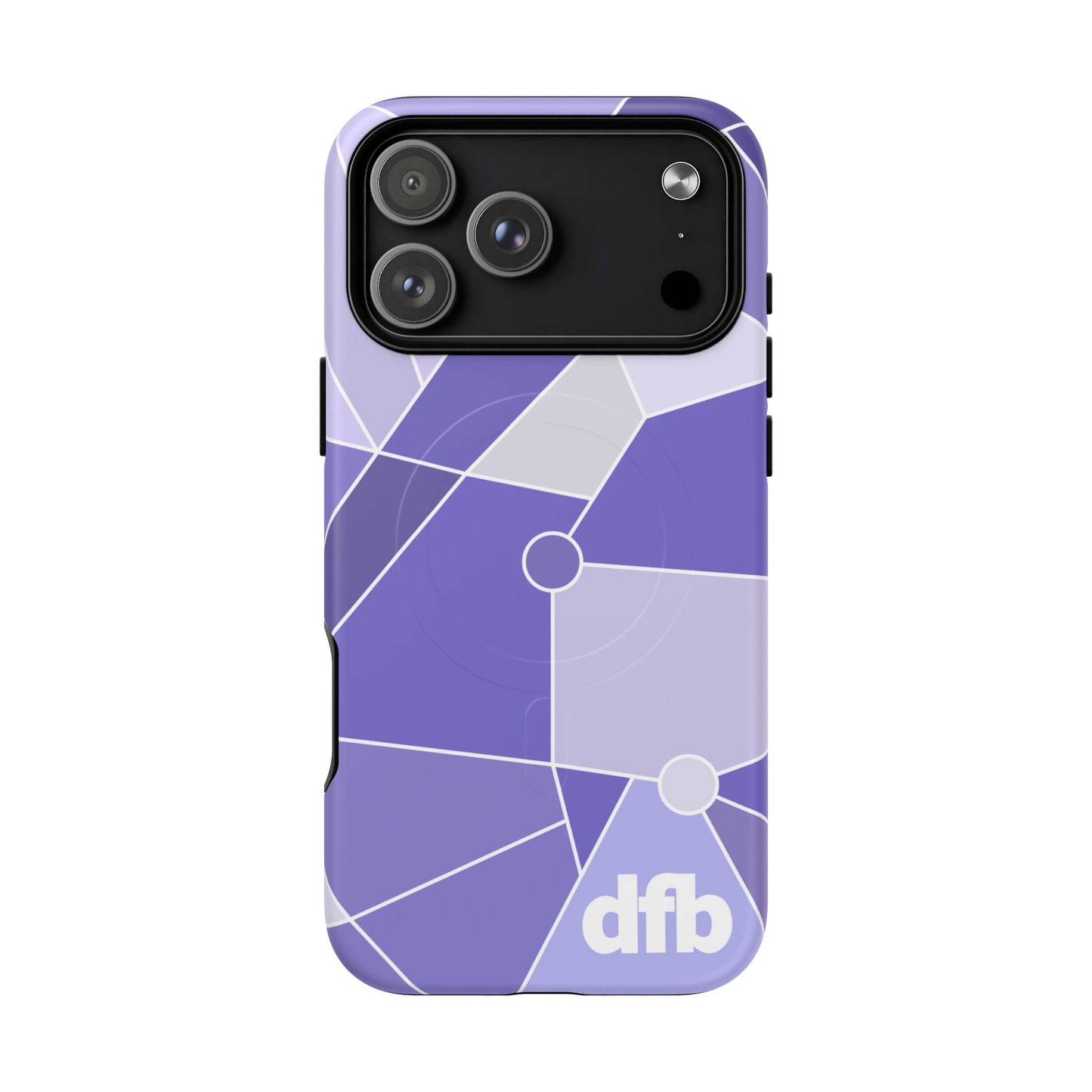 Tomorrowland Purple Wall - Tough Magnetic iPhone Case