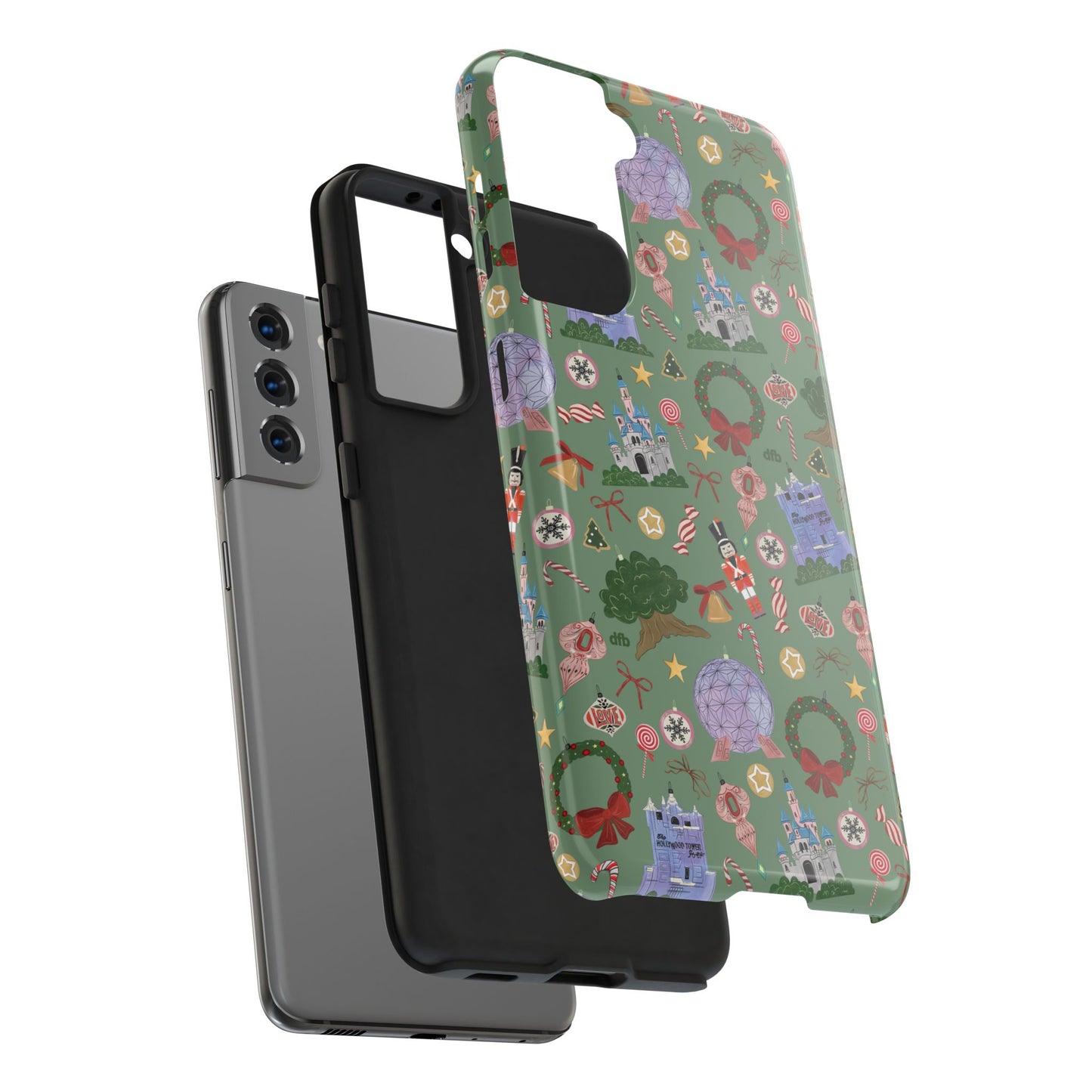 Park Icons Vintage Ornaments - Samsung Phone Case